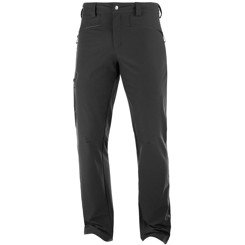 Salomon WAYFARER AS STRAIGHT M Pantalones Hombre - Negras - Colombia (01824-GSVI)